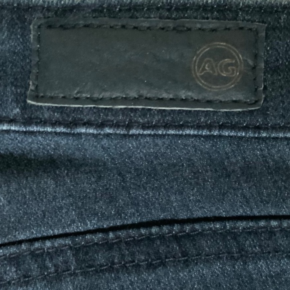 AG Adriano Goldschmidt The Abbey Mid Super Rise Skinny Jeans Dark Wash SZ 27 R - Picture 9 of 15